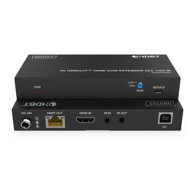 3. Digitus 4K HDBaseT™ HDMI KVM Extender Kit, 150m