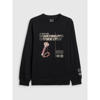 7. Men's longsleeve regular with print 4F 4FRSS26TLONM674-20S
