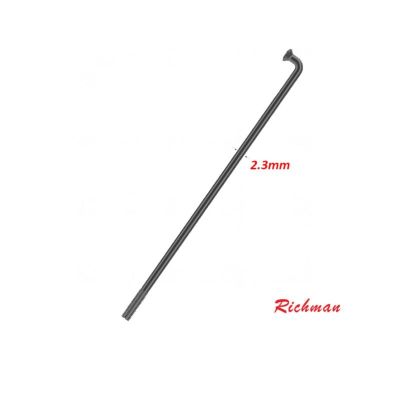 RICHMAN spoke S13 stainless steel black 286 mm pack of 36s