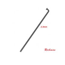 RICHMAN spoke S13 stainless steel black 286 mm pack of 36s