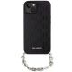2. Karl Lagerfeld KLHCP14SSACKLHPK iPhone 14 6.1" black/black hardcase Saffiano Monogram Chain