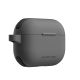 2. AmazingThing Omni Case for AirPods Pro 2 Silicone Case - Black