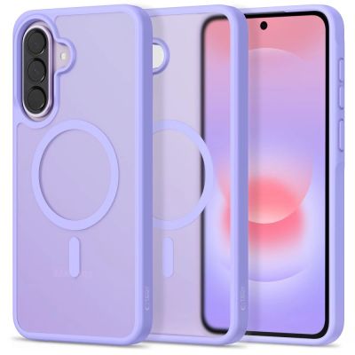 Tech-Protect Magmat MagSafe Case for Samsung Galaxy A36 / A56 / A37 5G - Matte Purple