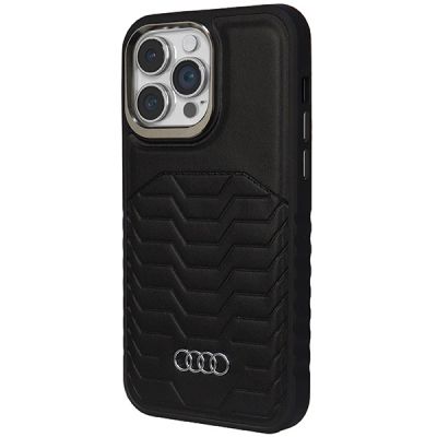 2. Audi Synthetic Leather case with MagSafe for iPhone 14 Pro Max - black