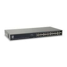 LevelOne TURING WebSmart/GB PoE Switch 26-Port 185W 1Gbps