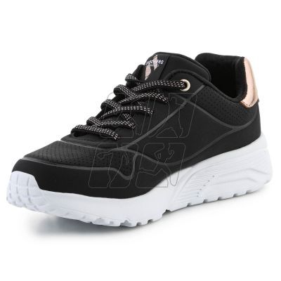 3. Skechers Uno Lite Metallic Mode Jr 310384L-BLK shoes