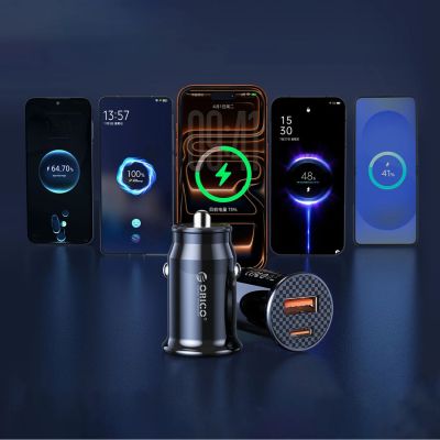 6. ORICO PowerMini 30W 1A1C Fast Car Charger