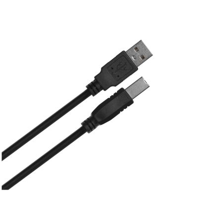 6. LANBERG CABLE USB-A -> USB-B M/M 1M (FERRITE, BLACK) CA-USBA-11CC-0010-BK