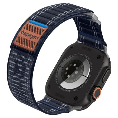 8. Spigen WBF0 Strap for Apple Watch 44 / 45 / 46 / 49 mm - Navy Blue