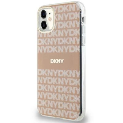 2. DKNY IML Mono & Stripe MagSafe case for iPhone 11 / Xr - pink