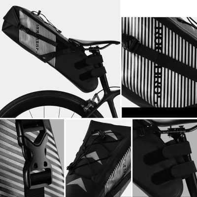 3. Rockbros AS-013 10L Seat Bag - Black