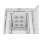 6. Lanberg FF01-8027-23SL 27U Freestanding Rack Gray