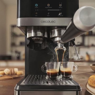 7. Cecotec Power Espresso 20 Grind Semi-Automatic Espresso Machine 1.7 L