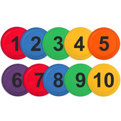 2. Round parquet marker NO10 set of 10 pcs VRBS-1T010