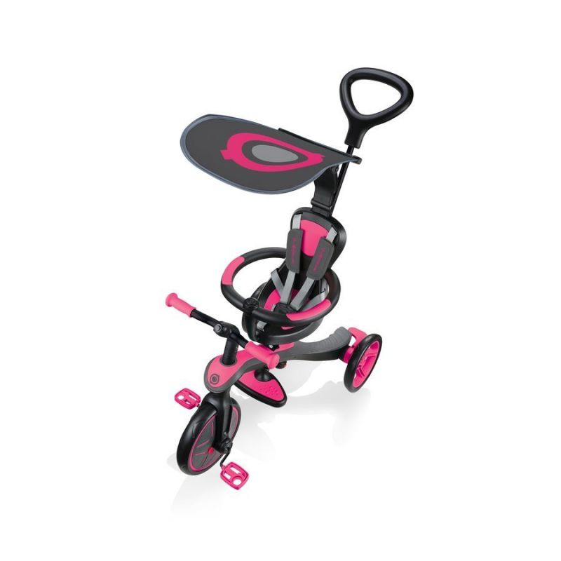 2. 4-in-1 bike Globber Explorer Trike Fuchsia 632-110-2 HS-TNK-000013809