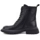 7. Women's leather ankle boots, insulated, black, Big Star UU274375