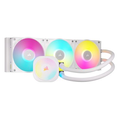 Corsair iCUE LINK TITAN RX RGB Processor All-in-One Liquid Cooler 12cm White 1 pc.