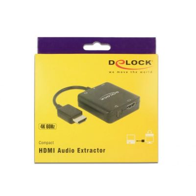 4. DeLOCK 63276 HDMI Cable Adapter Type A (Standard) Black