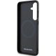 7. Mercedes Leather Debossed Line MagSafe case for Samsung Galaxy S24 - black