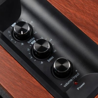 6. Edifier R1700BTS Speaker Black, Wood Wired and Wireless 66W