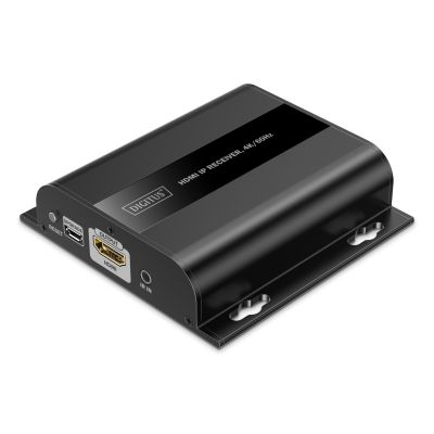 11. HDMI 4K/60Hz receiver, cat.6 extender over IP 120m/200m