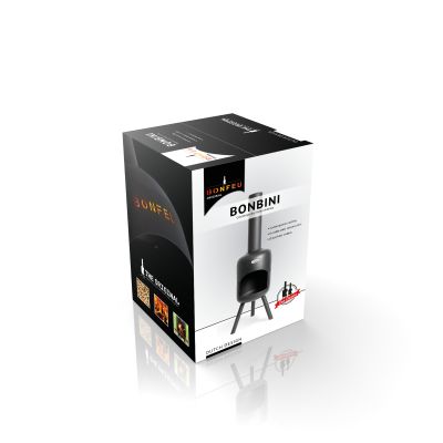 10. Bonfeu Bonbini garden fireplace black 2901