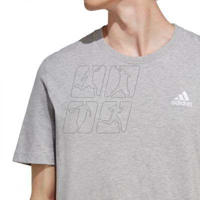 6. adidas Essentials Single Jersey Embroidered Small Logo M IC9288