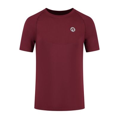 Rogelli ESSENTIAL burgundy running shirt M