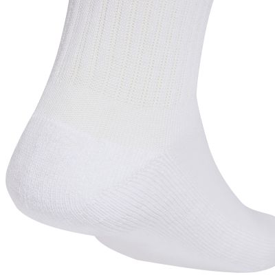 8. adidas Linear Crew Cushioned Socks 3 Pairs white KD1717