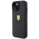 2. Ferrari Quilted Metal Logo case for iPhone 15 - black