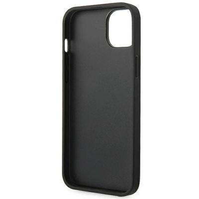 7. Karl Lagerfeld KLHCP14MSAKLHPG iPhone 14 Plus 6.7 "hardcase gray / gray Saffiano Mono Metal Logo