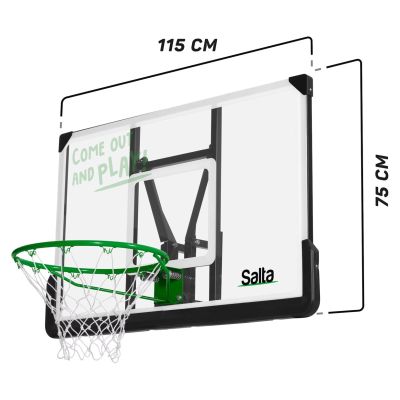 3. Salta Center basketball hoop 115 cm x 75 cm