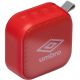 17. UMBRO 3W PORTABLE WIRELESS SPEAKER RED