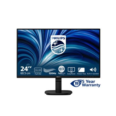 3. Philips 2000 series 24B2N2200/00 computer monitor 60.5 cm (23.8") 1920 x 1080 px Full HD LCD Black