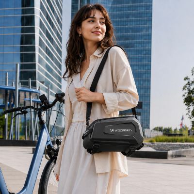 18. Wozinsky WSR-01B Bicycle Pannier for Trunk 9l - Black