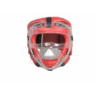 2. Masters boxing helmet with mask KSSPU-M (WAKO APPROVED) 02119891-M02