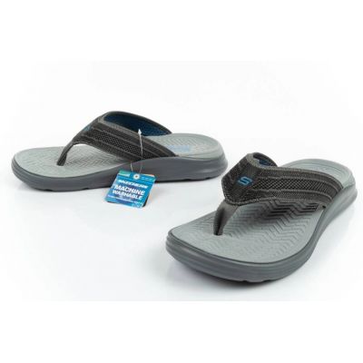 9. Skechers Sargo Flip-Flops M 204383 CHAR