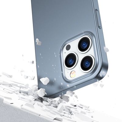 6. Joyroom 360 Full Case front and back cover for iPhone 13 Pro Max + tempered glass screen protector grey (JR-BP928 tranish)