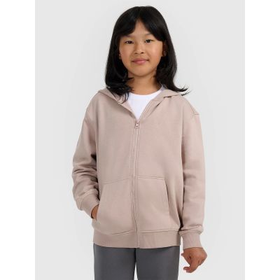 Girls' 4F Zip-Up Hoodie 4FJRAW25TSWSF2466-83S