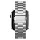 7. Spigen Modern Fit Band for Apple Watch 4/5/6/7/8/9/SE/Ultra (42/44/45/49 mm) - Silver