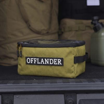 8. OFFLANDER CLOSED BAG WITH TRANSPARENT TOP PVC 8 L