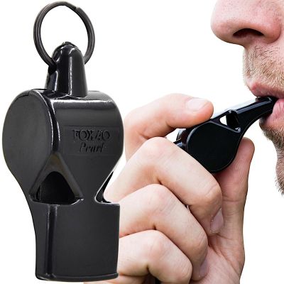5. FOX 40 PEARL WHISTLE WITHOUT STRING BLACK