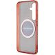 7. AMG Transparent Bicolor MagSafe case for Samsung Galaxy S24 - black