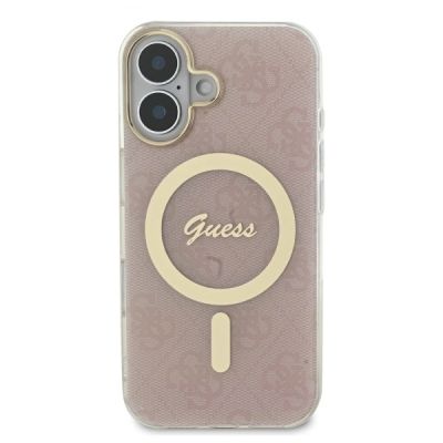 3. Guess IML 4G MagSafe iPhone 16 Plus Case - Pink