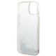 7. Karl Lagerfeld KLHCP14MLMNMS iPhone 14 Plus 6.7 "hardcase silver / silver Liquid Glitter Monogram