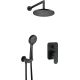 Concealed shower set