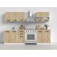 KITCHEN SET 2M WHITE MATTE/ SONOMA