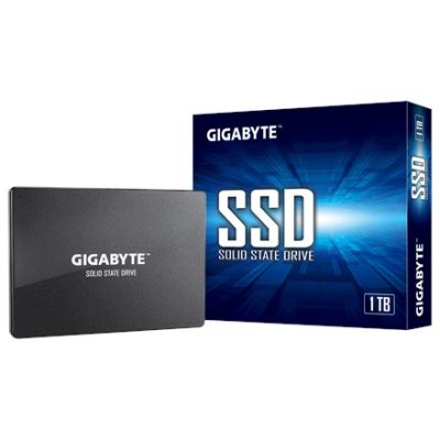 5. Gigabyte SSD 1TB SATA3 2.5" (550/500 MB/s)