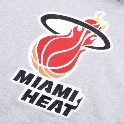 2. Mitchell & Ness Pinnacle Heavyweight Fleece NBA Miami Heat Hoodie