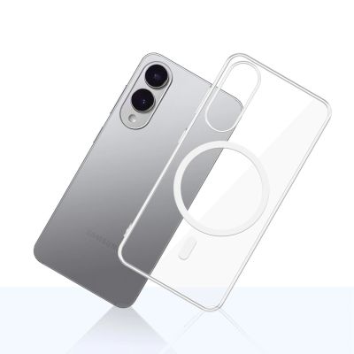 3. 3mk Clear MagCase for Samsung Galaxy S25 Edge - transparent